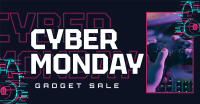 Cyber Gadget Sale Facebook Ad Design