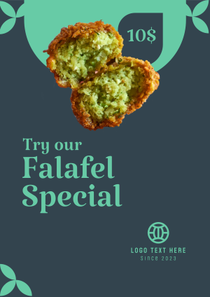 New Falafel Special Flyer Image Preview