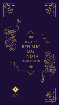 Republic Day India Facebook Story Design