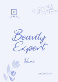 Beauty Experts Poster Design