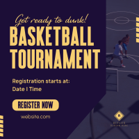 Basketball Mini Tournament Instagram Post Design