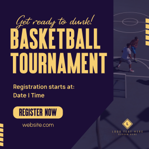 Basketball Mini Tournament Instagram post Image Preview