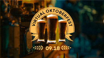 Virtual Oktoberfest Facebook event cover Image Preview