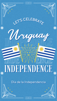 Uruguayan Independence Day Instagram Story Preview