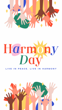 Simple Harmony Day Facebook Story Preview