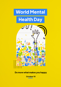 World Mental Health Day Flyer Design