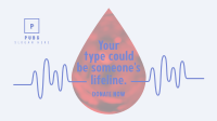 World Blood Donor Day Video Image Preview