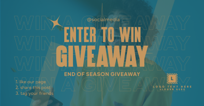 Enter Giveaway Facebook ad Image Preview