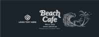 Surfside Coffee Bar Facebook Cover Design
