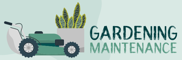 Garden Lawnmower Twitter Header Design Image Preview