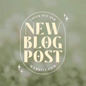 Beauty Blog Post Instagram post