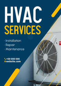 Fast HVAC Services Flyer Image Preview