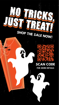 Spooky Halloween Treats Instagram Reel Design