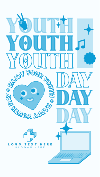 Youth Day Collage Facebook Story Design
