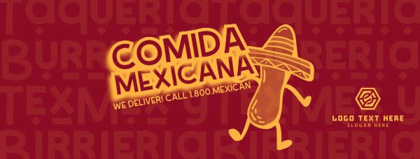Mexican Comida Facebook Cover Design Image Preview