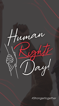 Human Rights Advocacy Facebook Story Design