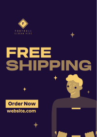 Cool Free Shipping Deals Flyer Image Preview