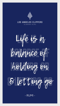Life Balance Quote Instagram story Image Preview