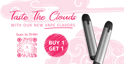 Vape Clouds Facebook ad Image Preview