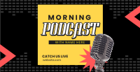 Morning Podcast Stream Facebook ad Image Preview