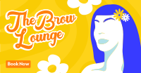 The Brow Lounge Facebook Ad Design