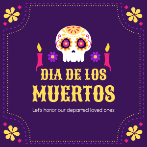 Dia De Los Muertos Instagram post Image Preview