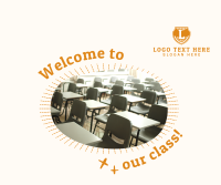 Welcome to our Class Facebook Post Design