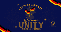 Celebrate German Unity Facebook Ad Design