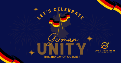 Celebrate German Unity Facebook ad Image Preview