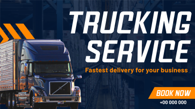 Trucking Delivery  Facebook event cover Image Preview