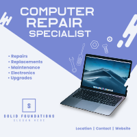Computer Repair Specialist Instagram post Image Preview