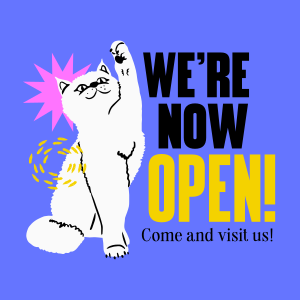 Our Vet Clinic is Now Open Instagram post Image Preview