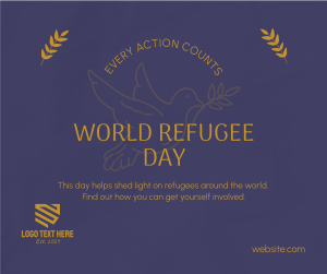 World Refugee Support Facebook post