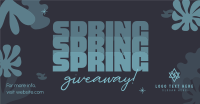 Spring Giveaway Facebook ad Image Preview