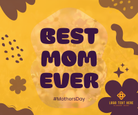Mother's Day Doodle Facebook Post Design