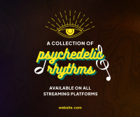 Psychedelic Collection Facebook Post Design