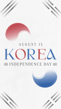 Korea Independence Day Facebook story Image Preview