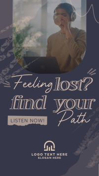 Finding Path Podcast Facebook Story Design