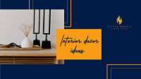 Interior Decor Shop Facebook Event Cover Design