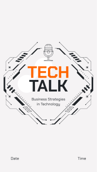 Tech Talk Podcast Facebook story Image Preview
