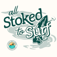 Stoked to Surf T-shirt Preview