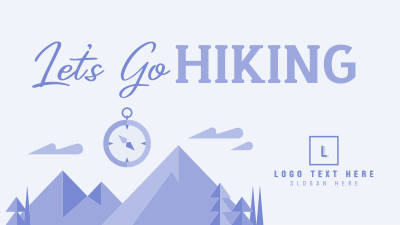 Mountain Hiking Trail Facebook event cover Image Preview