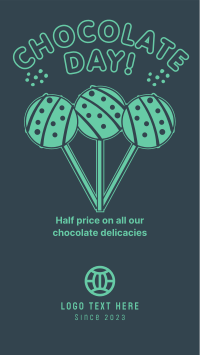 Chocolate Pops Instagram Story Design