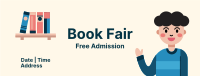 Kids Book Fair Facebook cover Image Preview