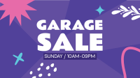 Garage Sale Notice Facebook Event Cover Image Preview
