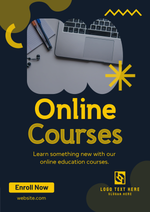 Online Education Courses Flyer Image Preview