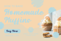 Homemade Muffins Pinterest Cover Image Preview