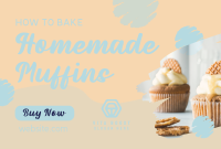 Homemade Muffins Pinterest Cover Design