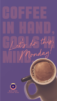 Coffee Motivation Quote Instagram Story Design