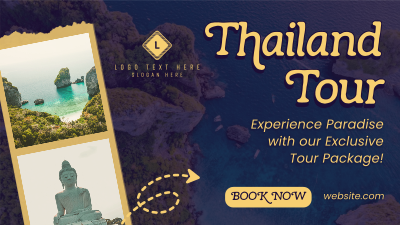 Thailand Tour Package Facebook event cover Image Preview